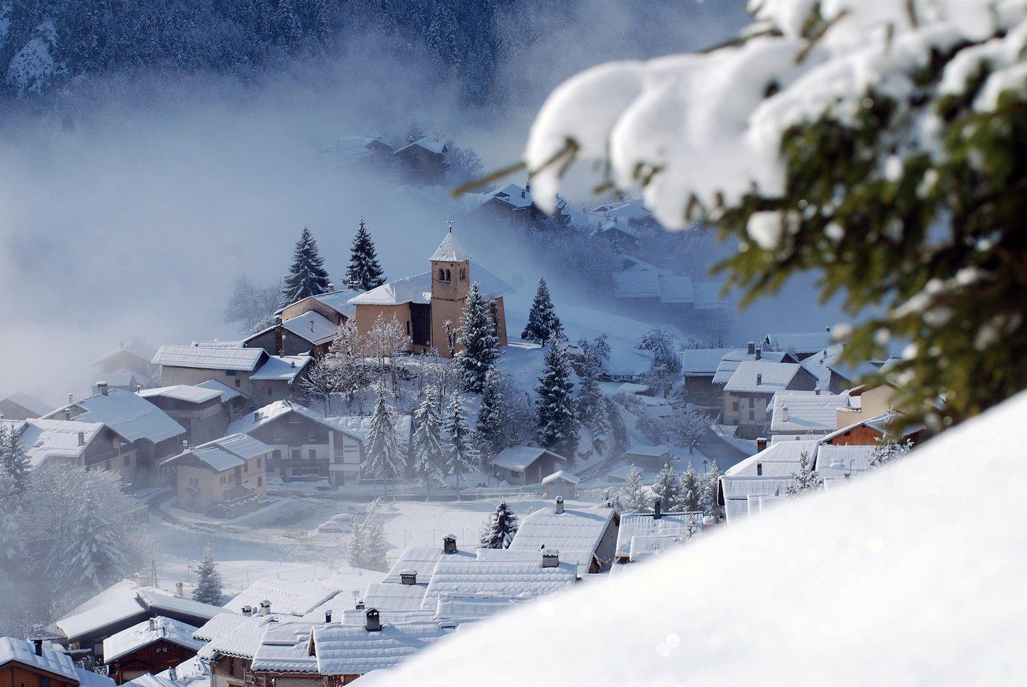 Les Glieres - Champagny-En-Vanoise La Plagne Bagian luar foto